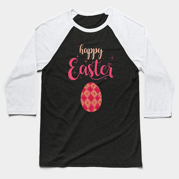 Happy Easter Day 2023 Baseball T-Shirt by Fun Planet